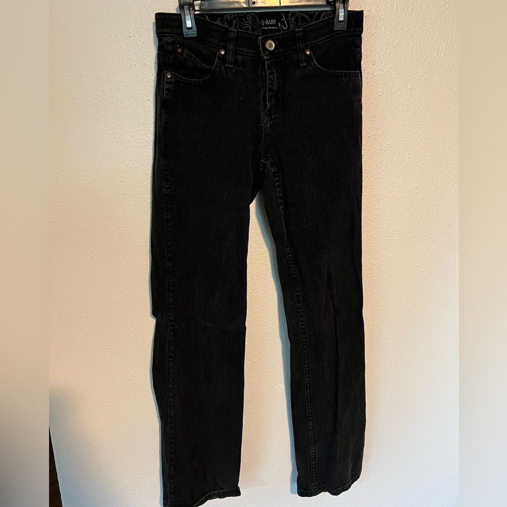 Black Vintage Q-Baby Wrangler Jeans